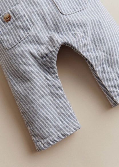 Blue Striped Denim