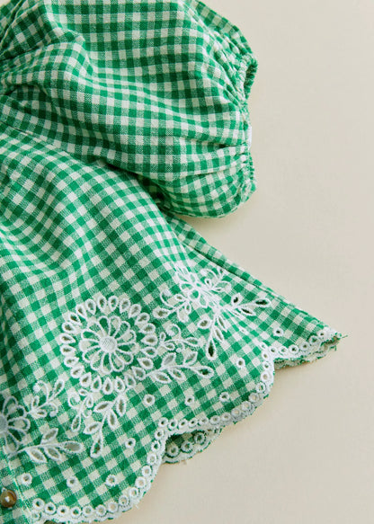 Green Gingham