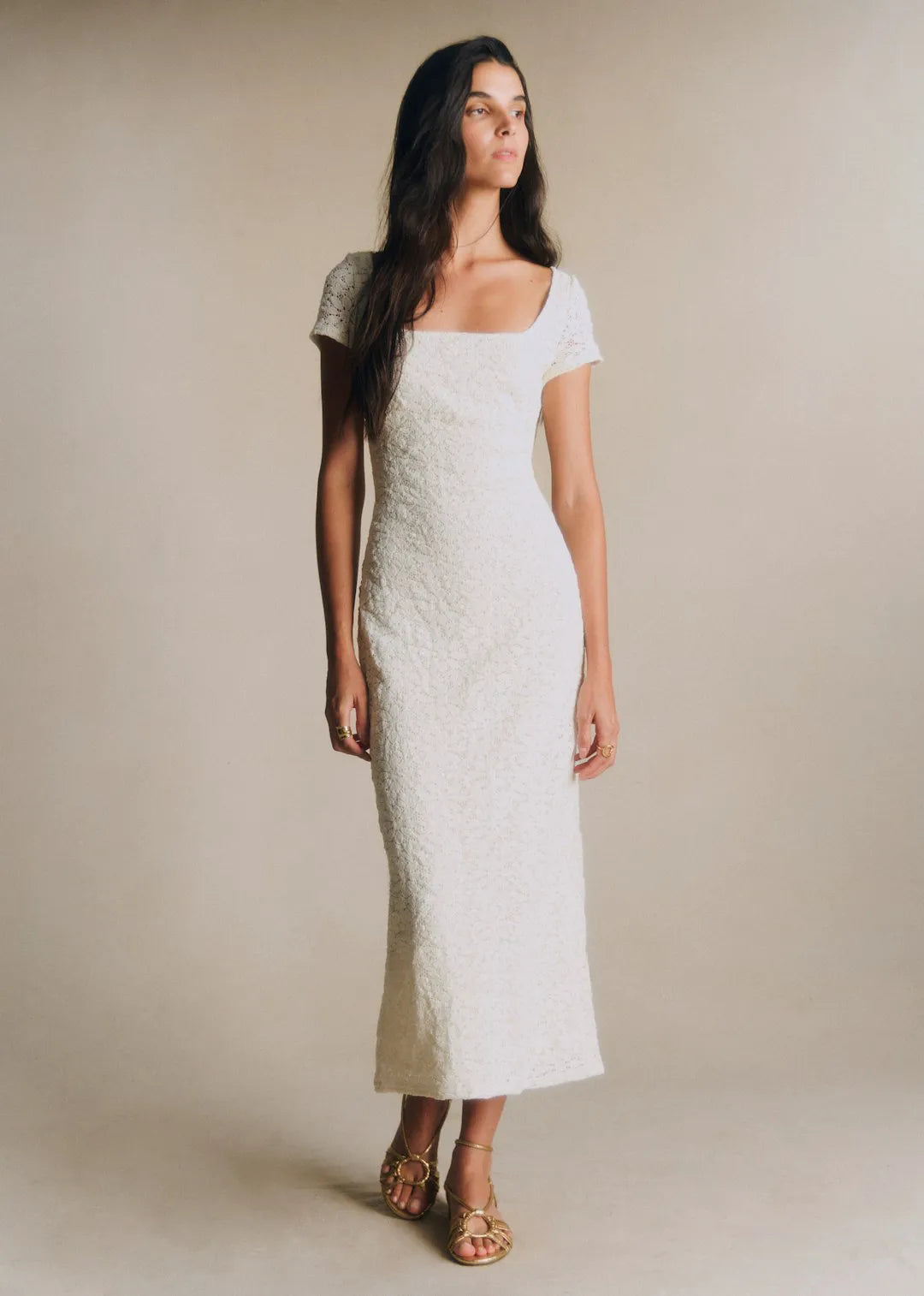 Ecru Guipure Lace
