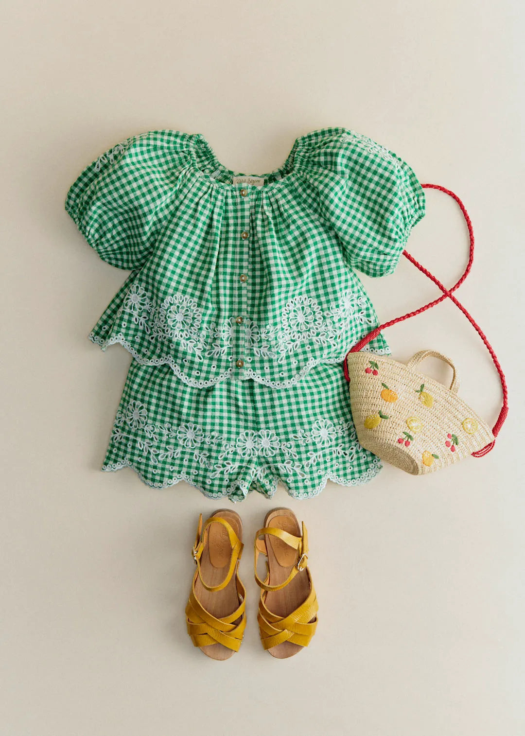Green Gingham