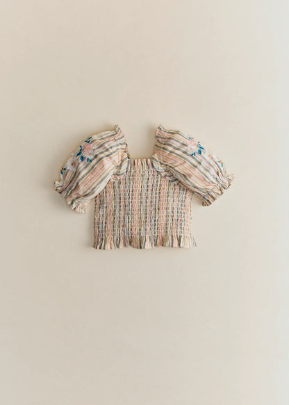 Pink, Blue Stripes