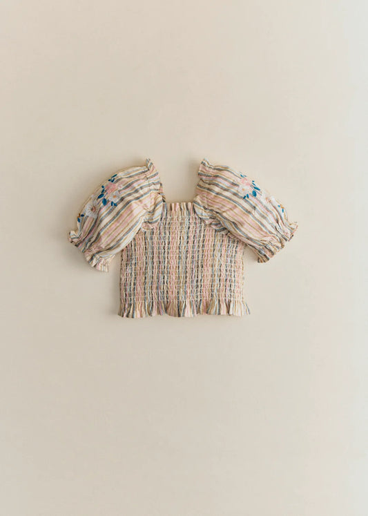 Pink, Blue Stripes