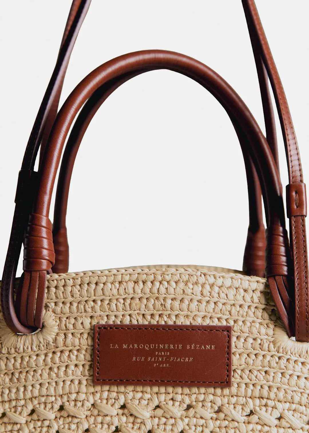 Natural Perforated Raffia