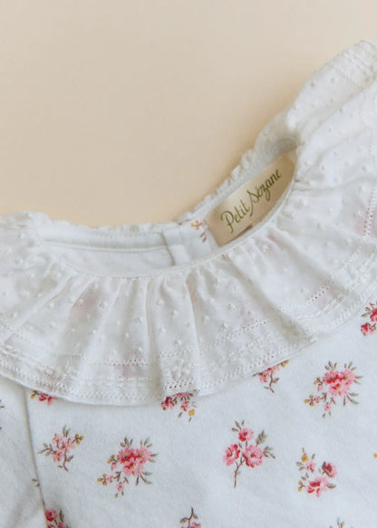 Milky White / Joe Floral Print
