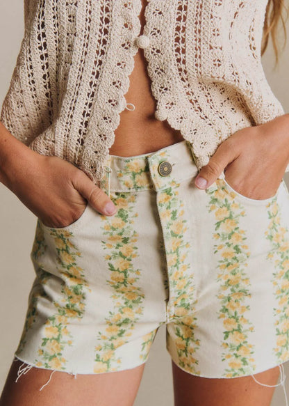 Golden Flower Print