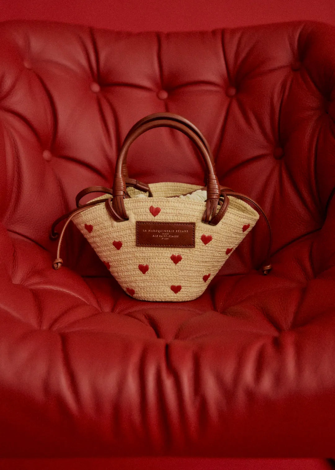 Raffia Heart Embroidery