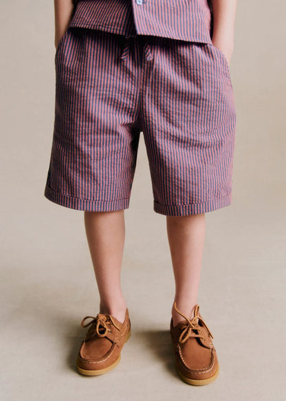 Pink, Navy Stripes