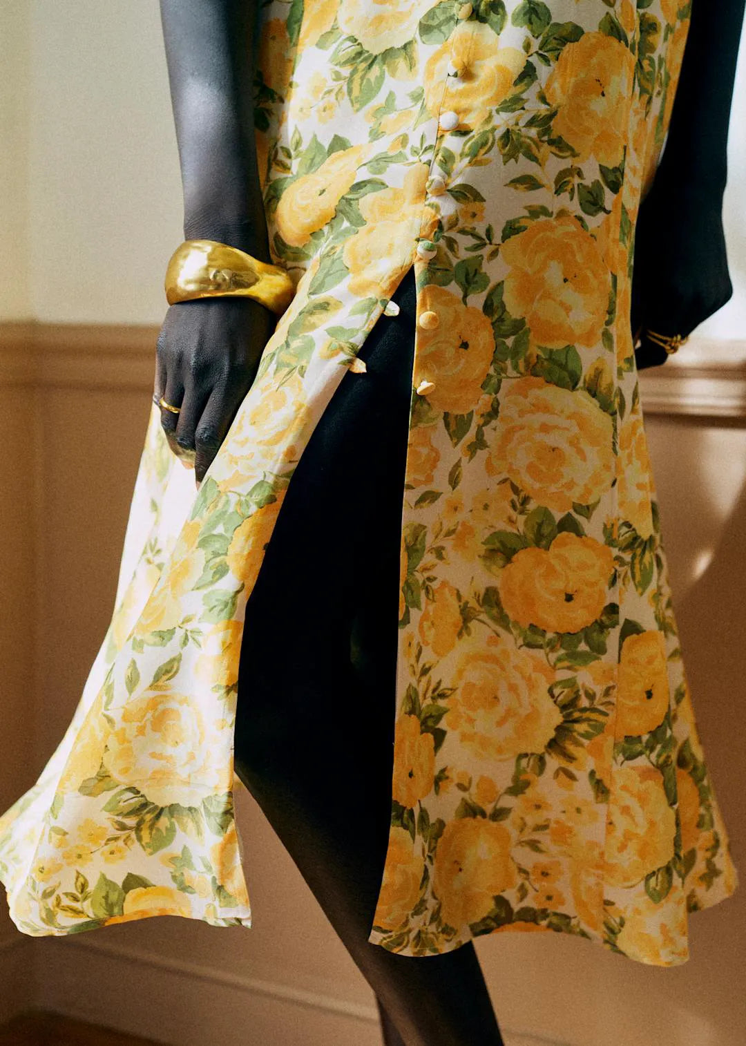 Andriane Yellow Print