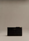 Black Crocodile Print