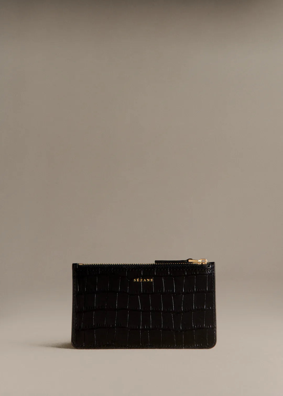 Black Crocodile Print