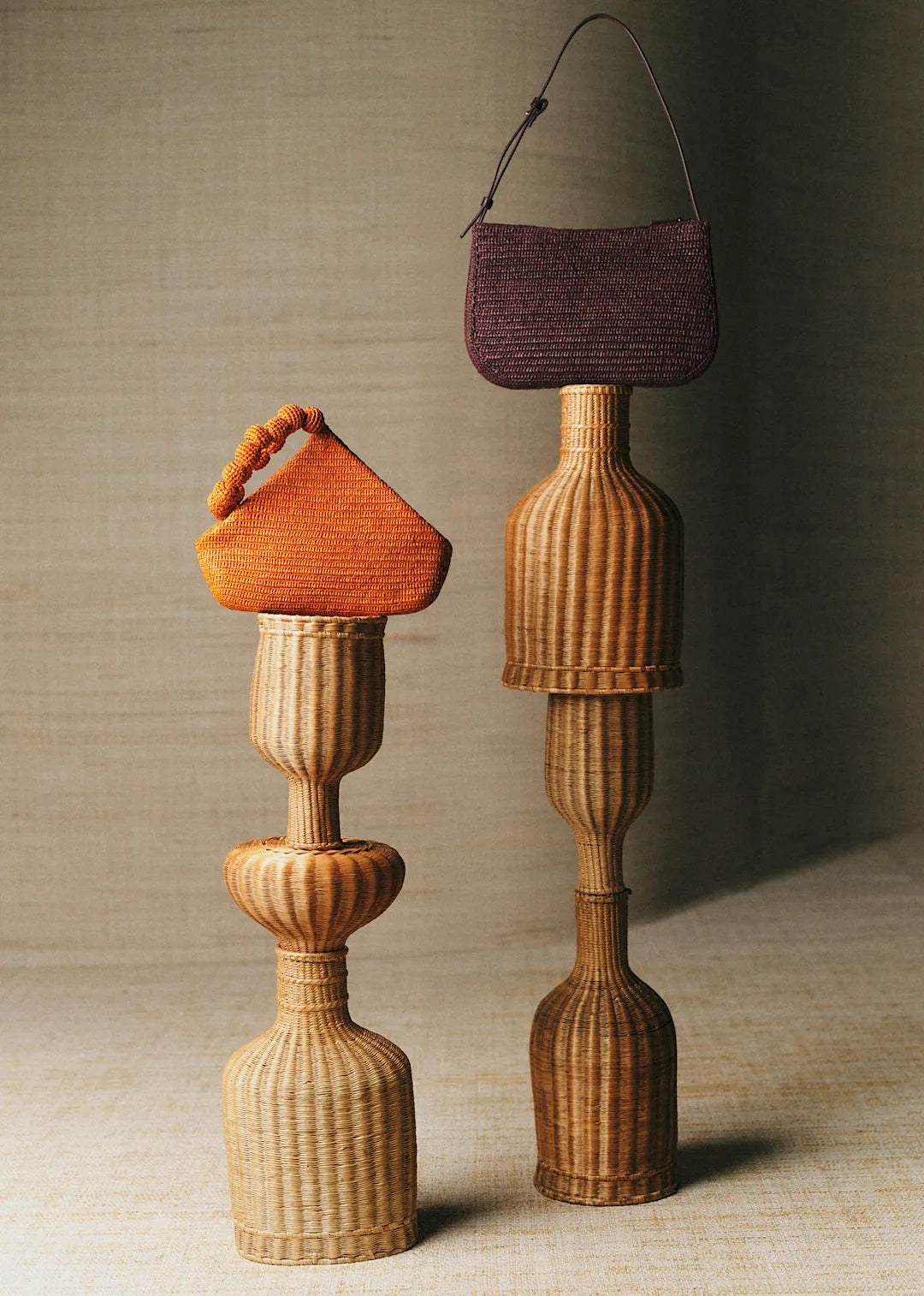 Purple Raffia