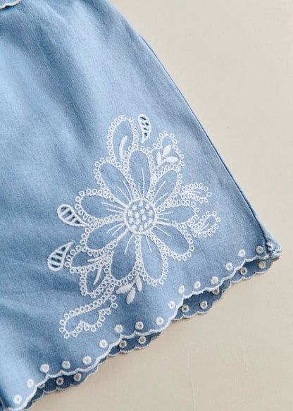 Vintage Blue / Aurélia Embroidery