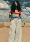 Tuba Stripes Print