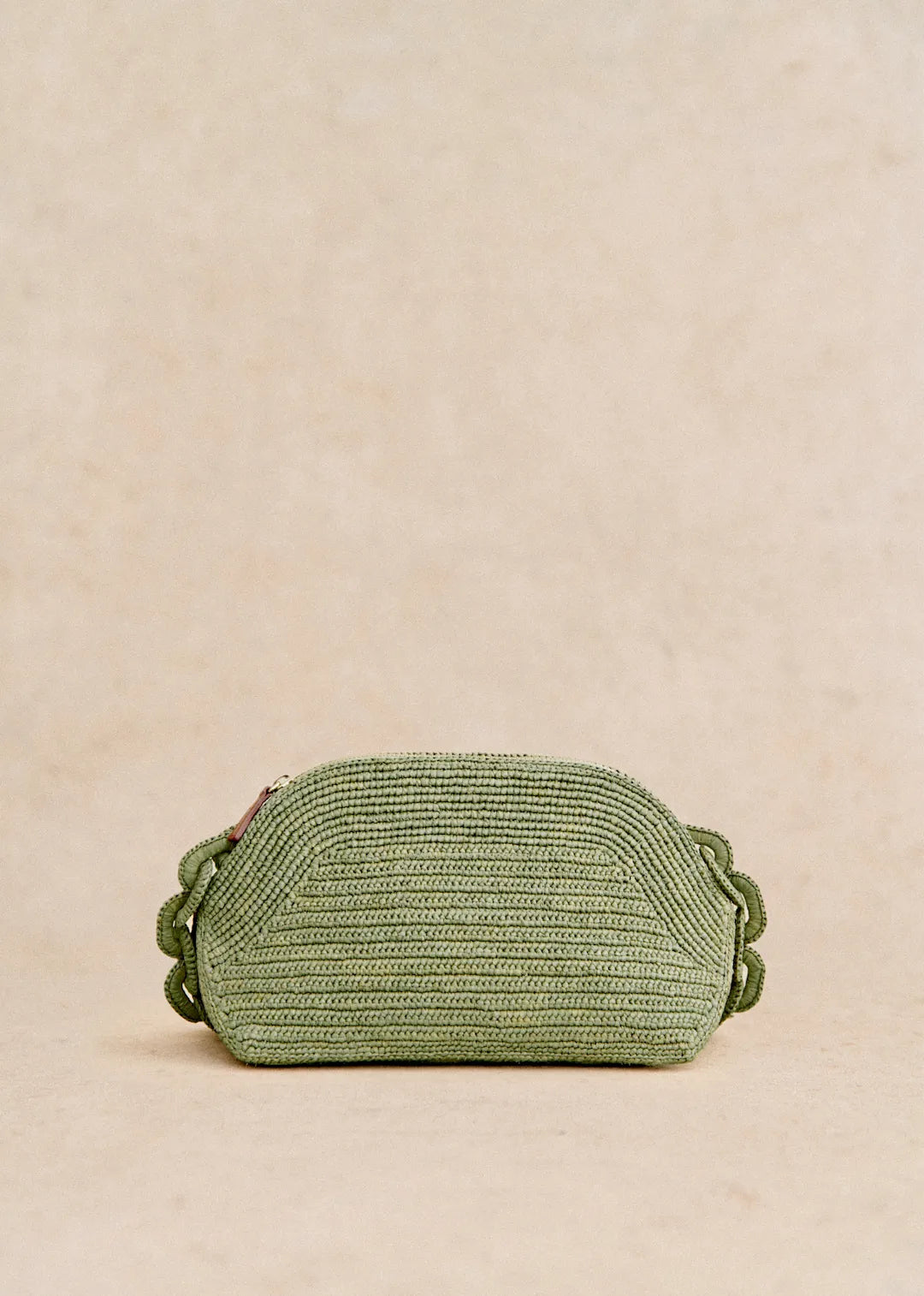 Pistachio braided raffia