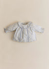 Lavender Striped Embroidery