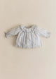 Lavender Striped Embroidery