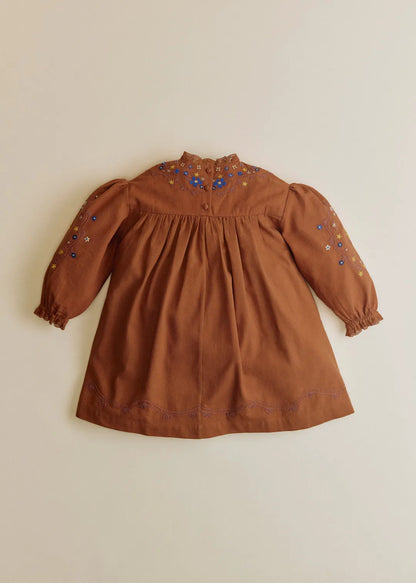 Caramel Laurette Embroidery