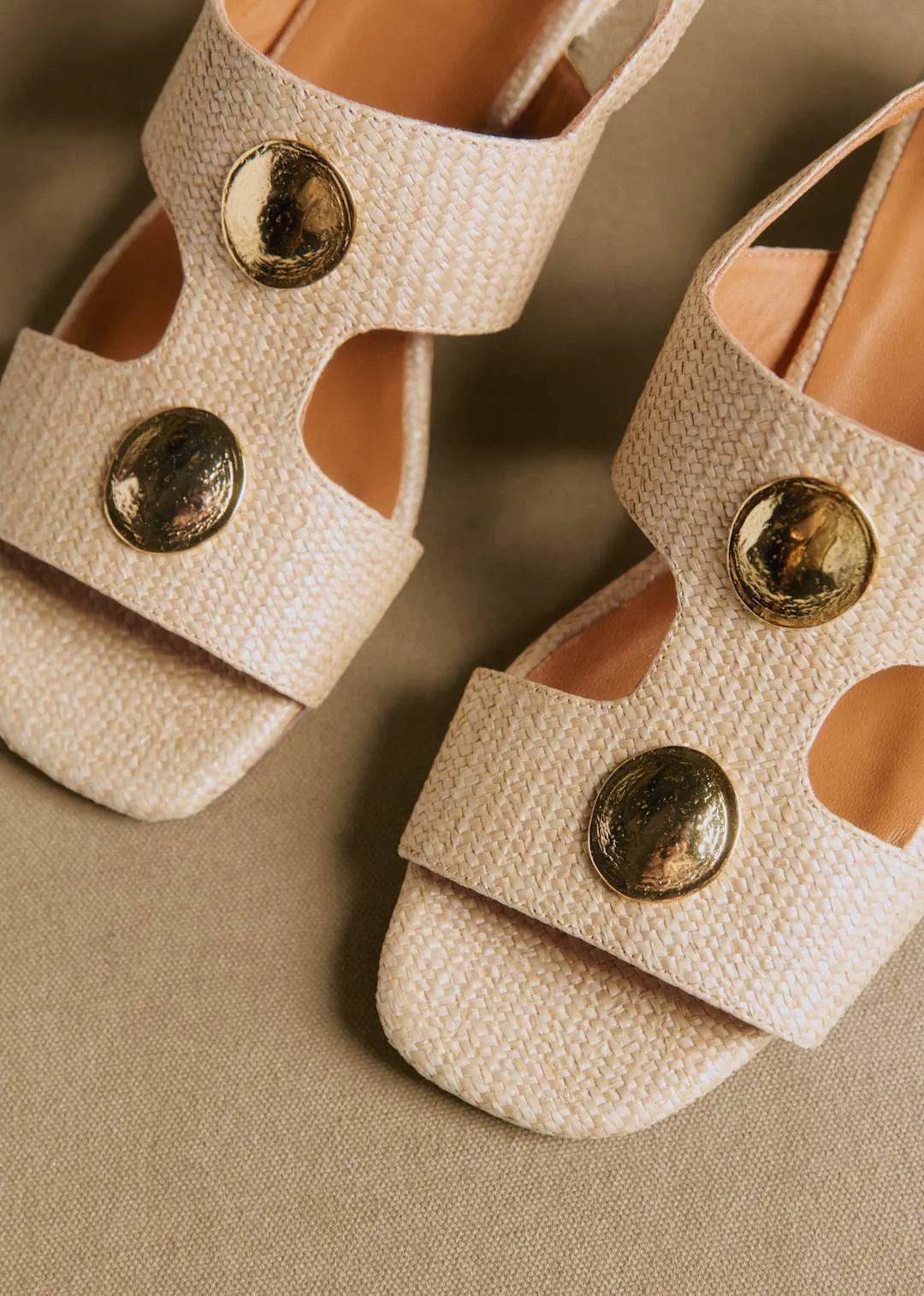 Woven Beige Textile