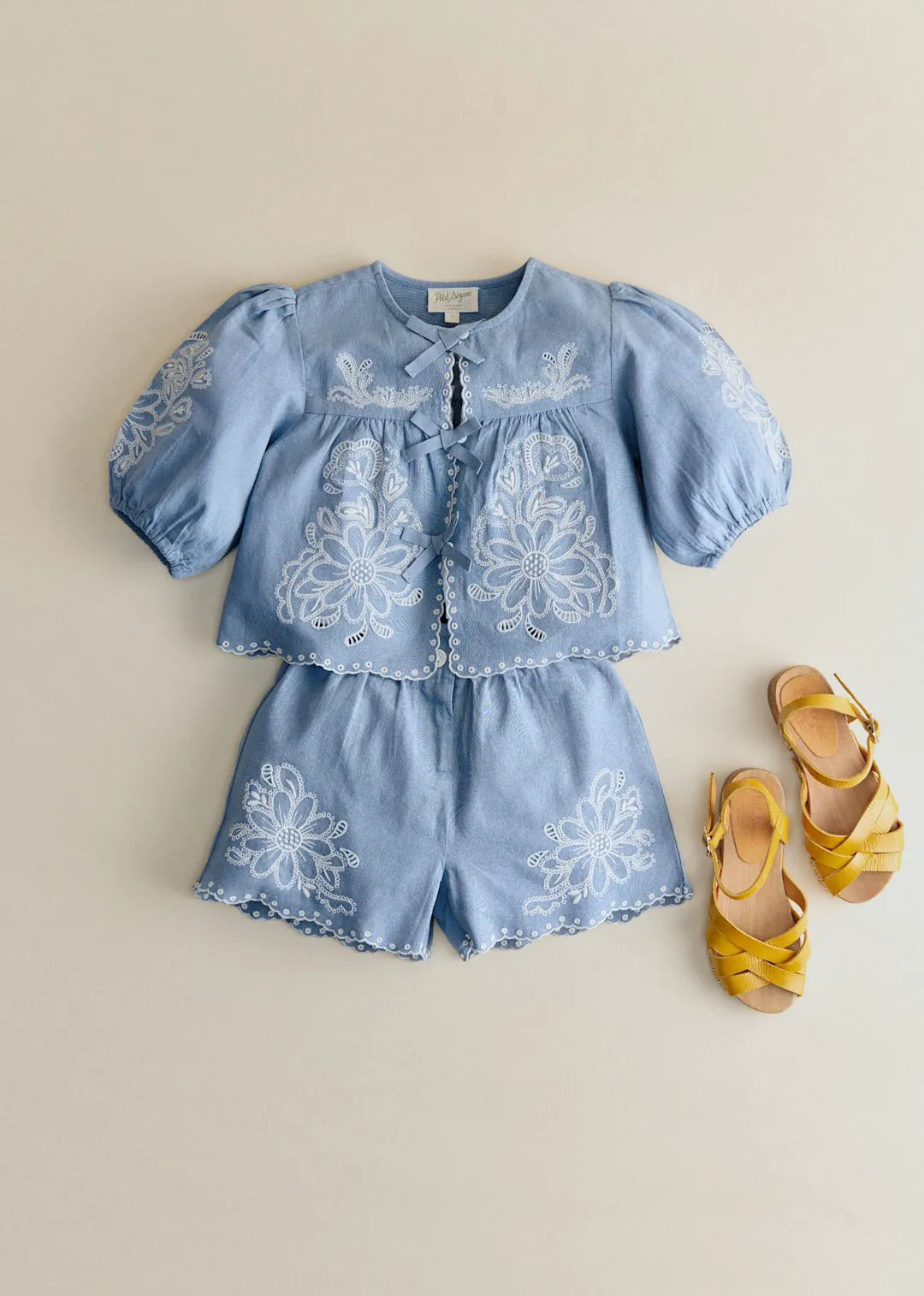 Vintage Blue / Aurélia Embroidery