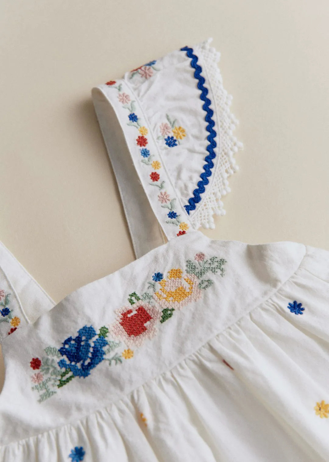 Spring Placed Embroidery