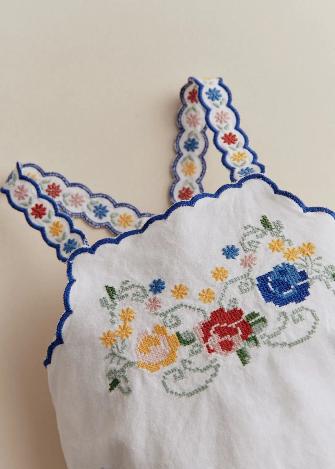 Spring Placed Embroidery