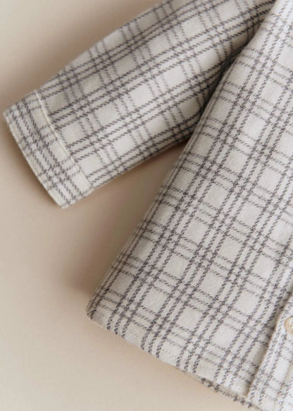 Soft Grey Checks