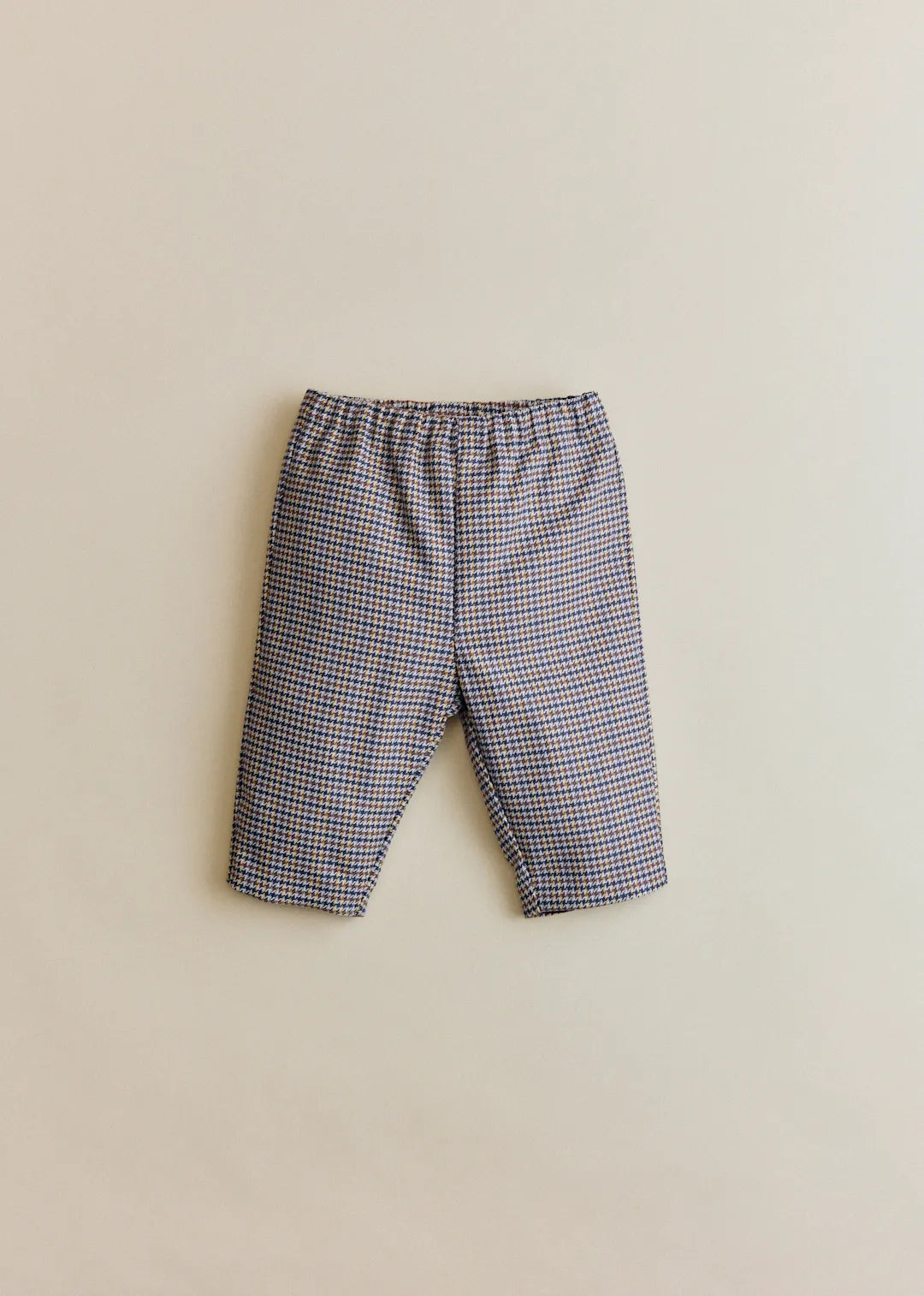 Blue Yellow Camel Houndstooth