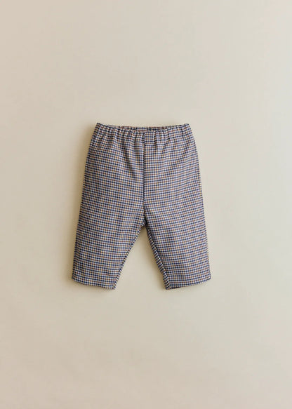 Blue Yellow Camel Houndstooth
