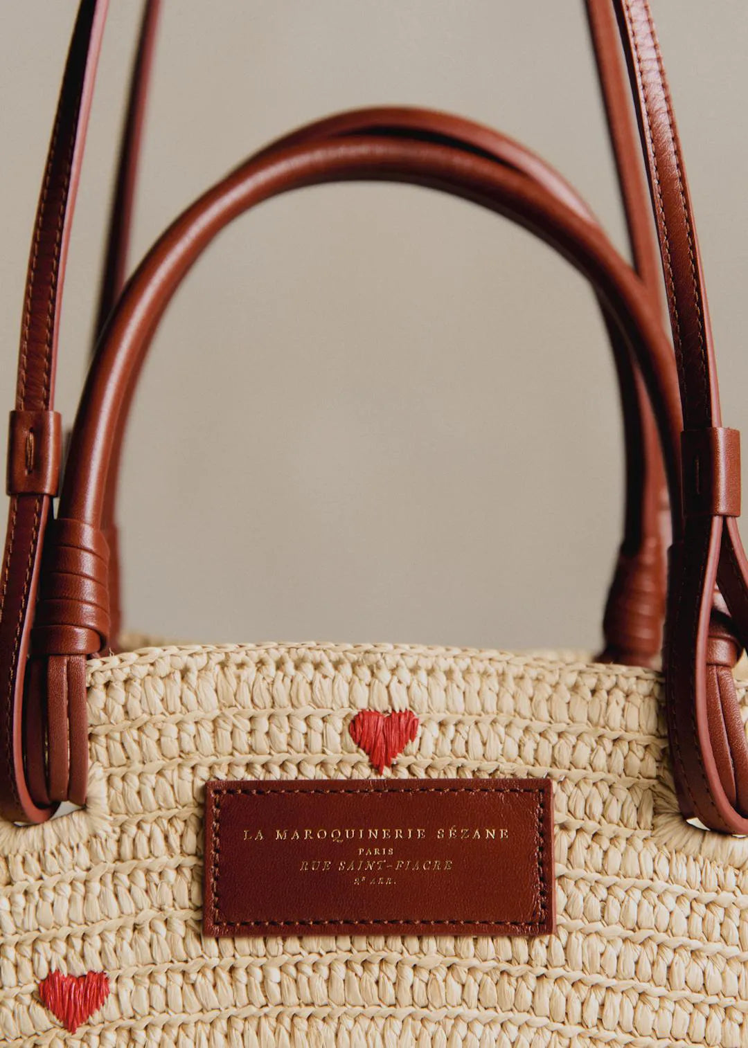 Raffia Heart Embroidery