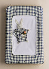 Floral Embroidery Check