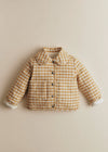 Ochre Ecru Gingham Checks