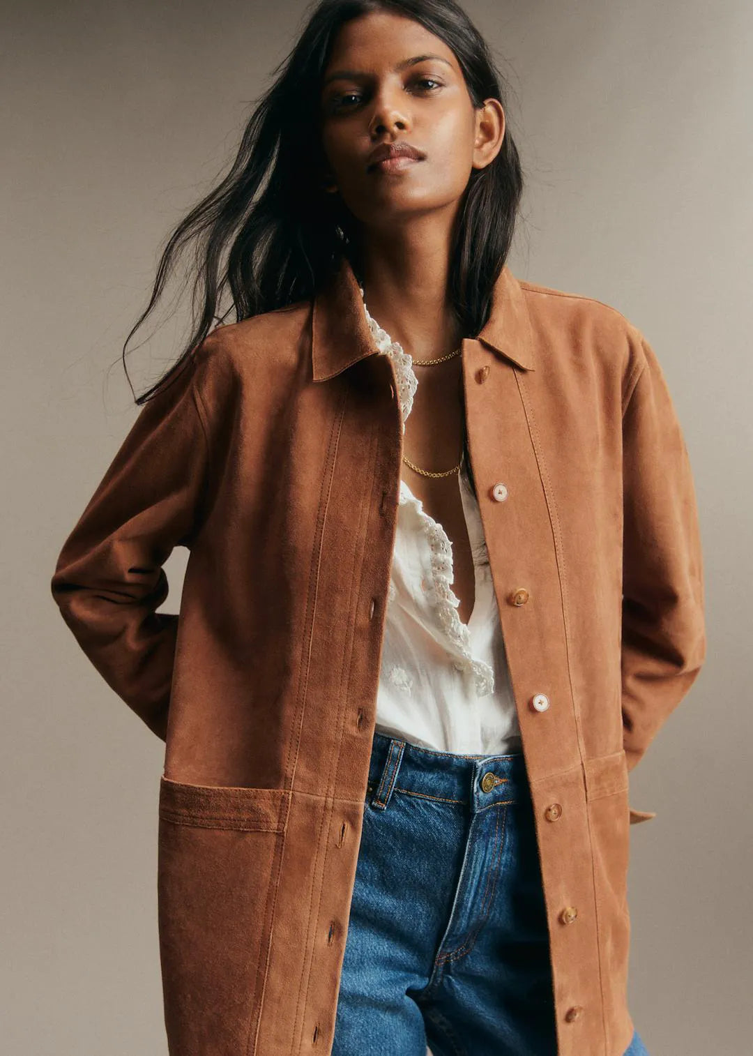 Camel Suede