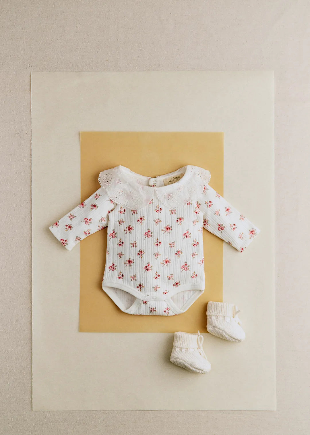 Milky White / Joe Floral Print