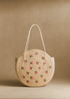 Naturel broderies fleurs muti