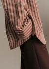 Brown Ecru Stripes - Solidarity Creation