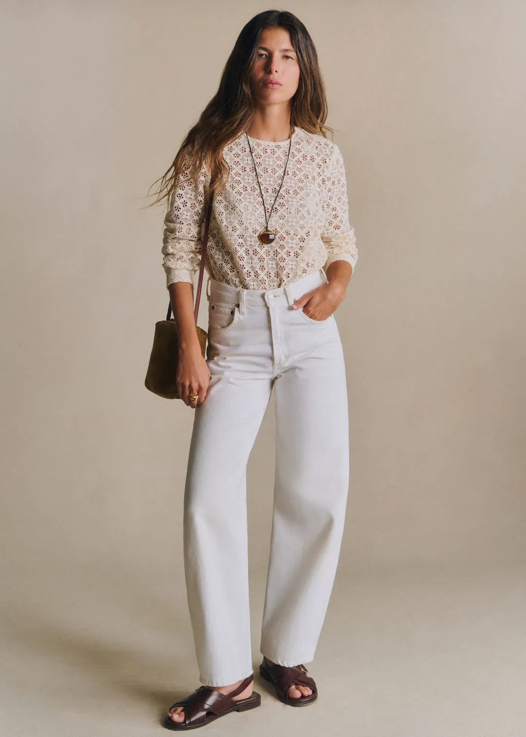 Ecru Guipure Lace