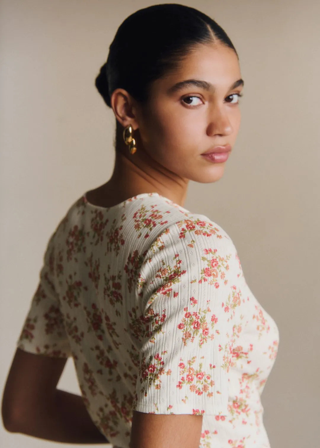 Coral Roses Print