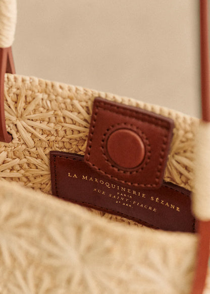 Natural Raffia Embroidery