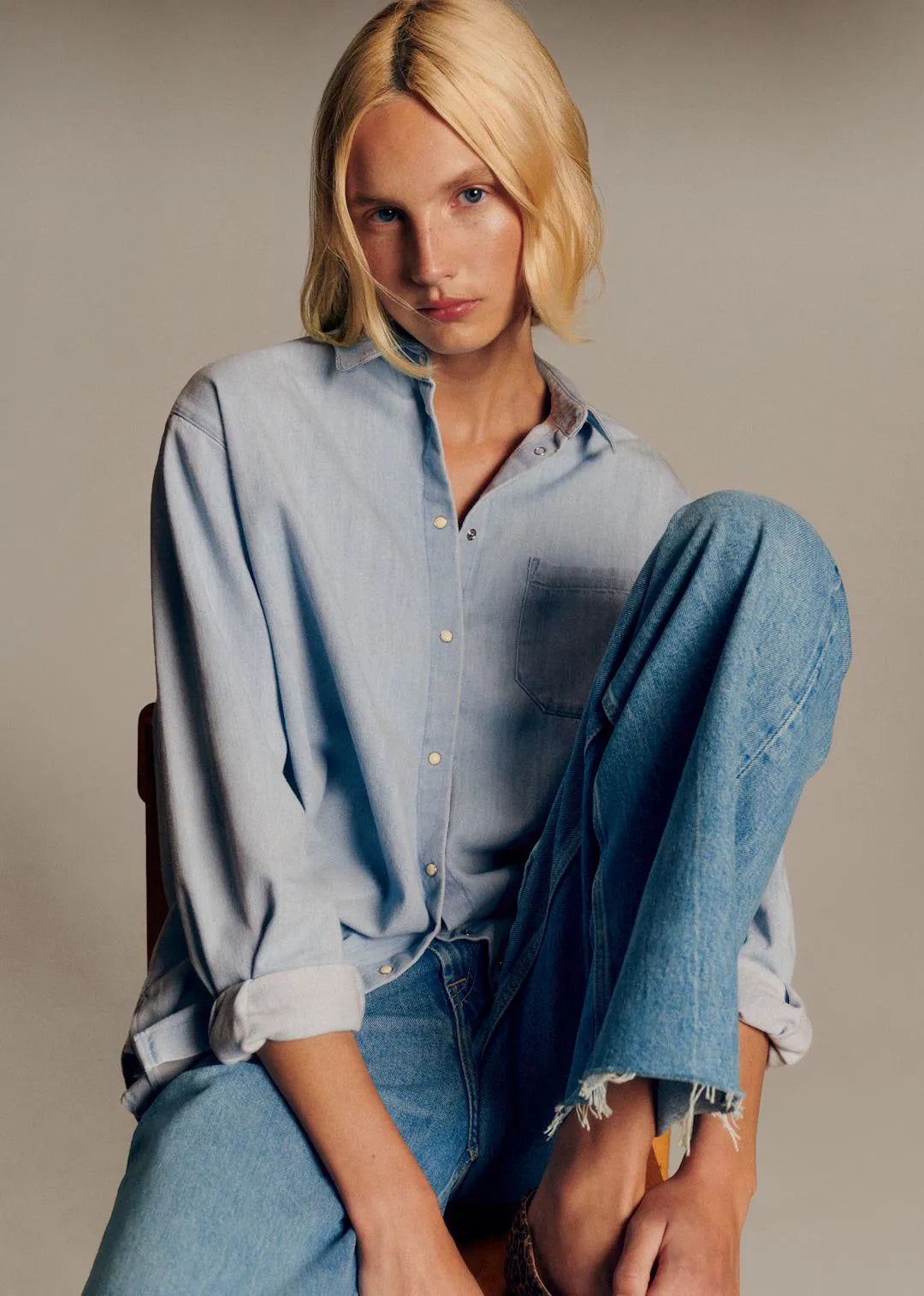 Very light denim