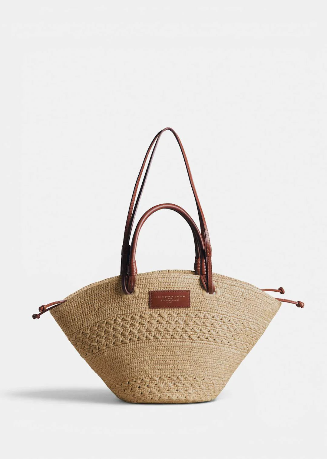 Natural Perforated Raffia