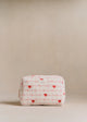Embroidered Red Hearts