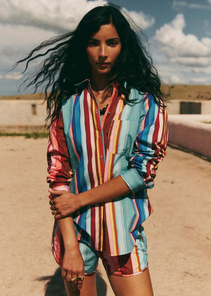 Tuba Stripes Print