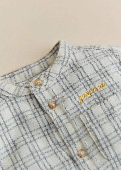 Soft Grey Checks