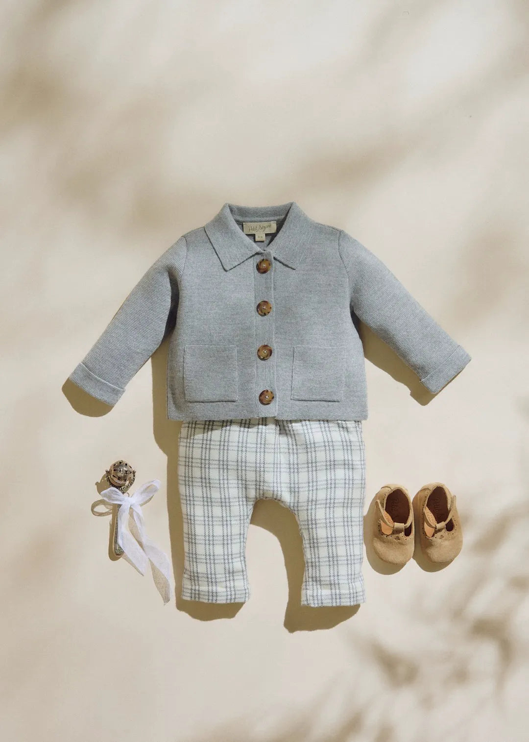 Soft Grey Checks