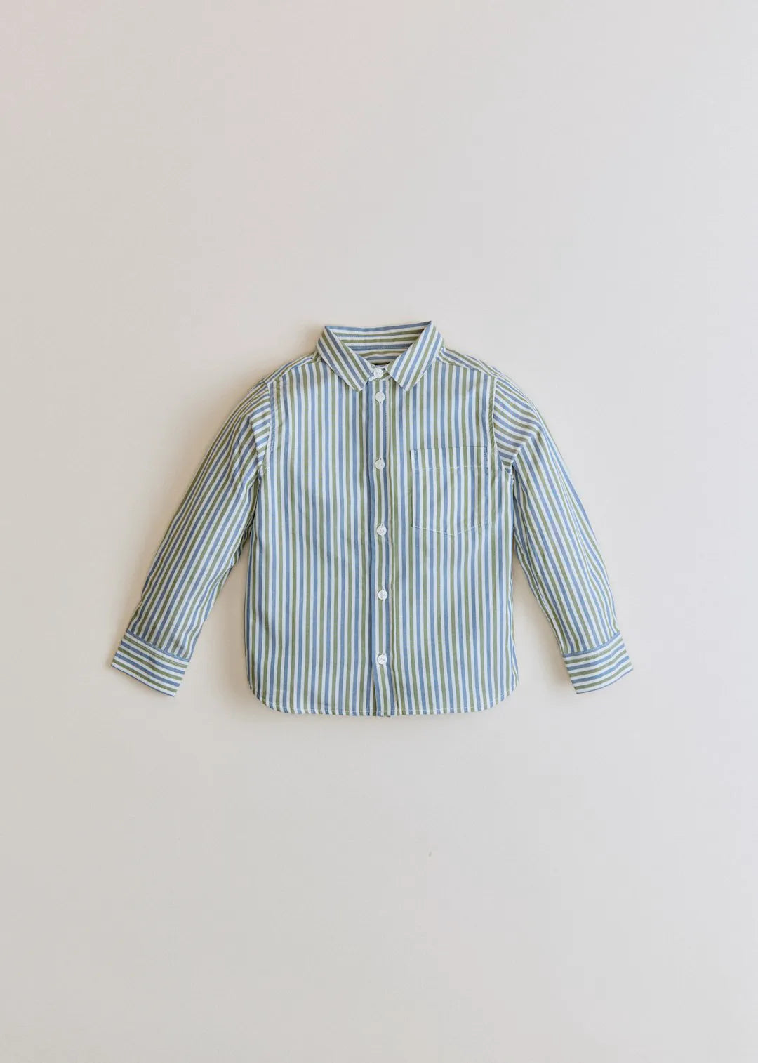 Khaki/Blue Stripe