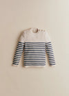 Cream/ Navy
