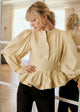 Solid Mustard Embroidery