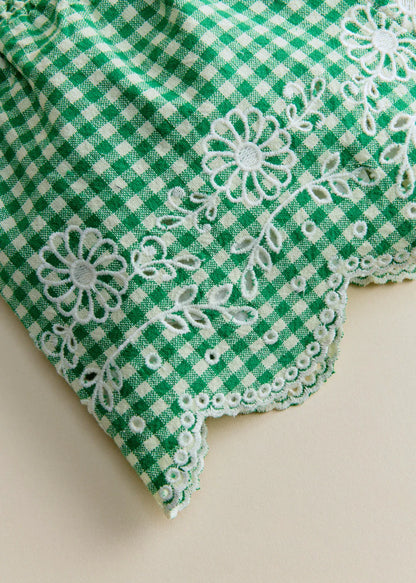 Green Gingham