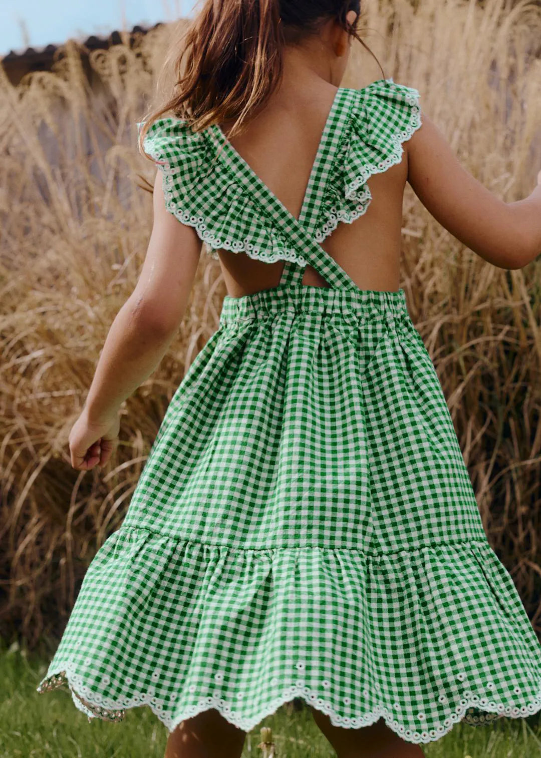 Green Gingham