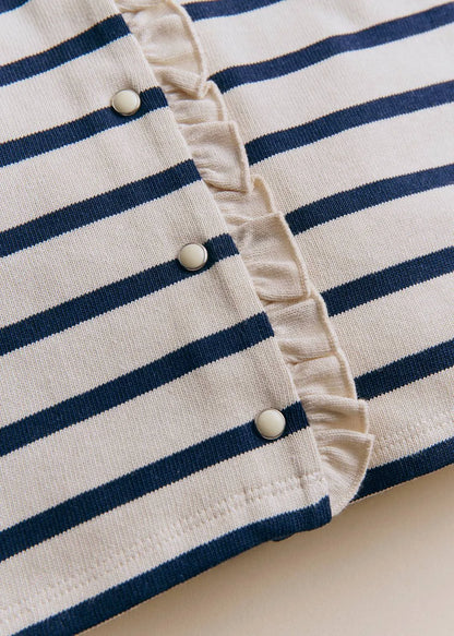 Cream/ Navy